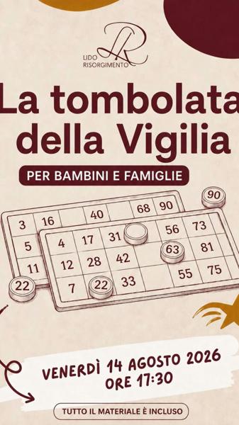 La tombolata della Vigilia