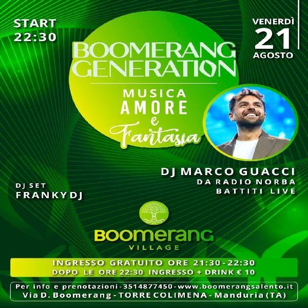Boomerang Generation - Musica, Amore e Fantasia