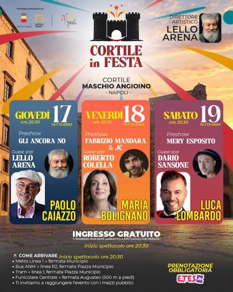 Cortile in Festa - Maria Bolignano