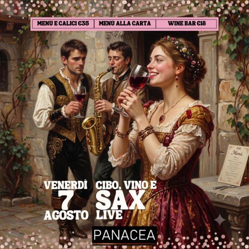 Cibo, Vino e Sax Live