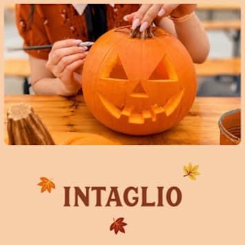 Il Giardino delle Zucche - Pumpkin Patch - Intaglio