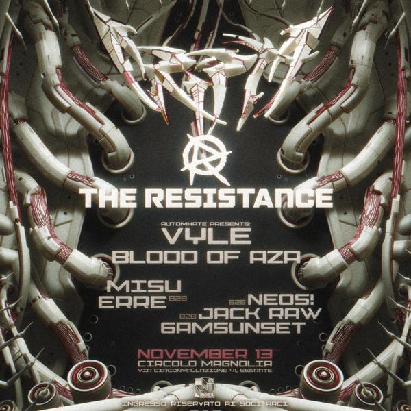 CRIPTA presents: The Resistance, Blood of Aza & VYLE