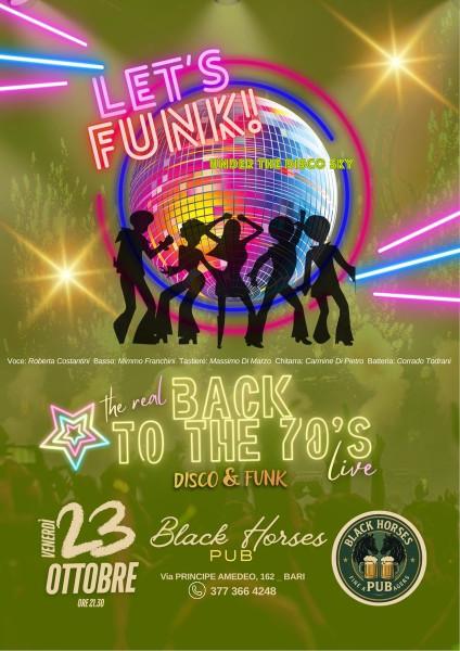 Back to the 70's