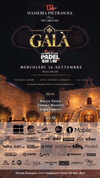Gala Mobile Grand Slam Padel Show