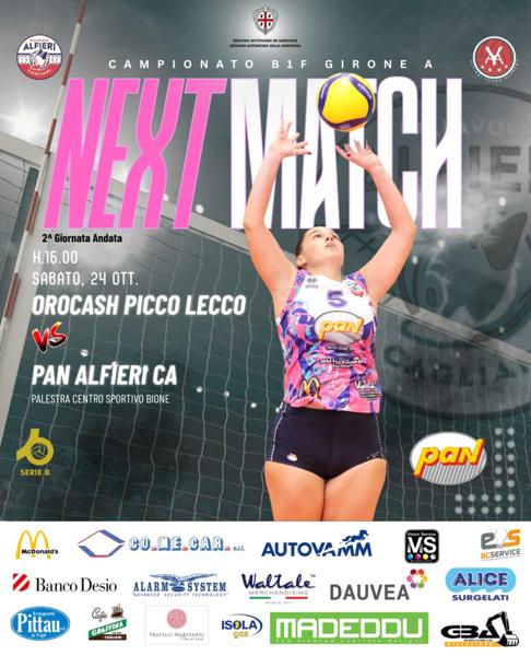 Orocash Picco Lecco vs PAN Alfieri Cagliari