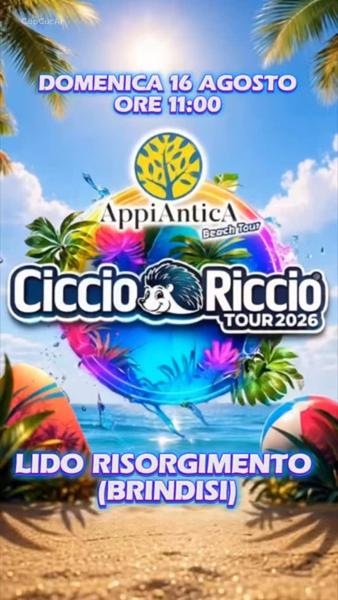 Ciccio Riccio Tour 2026