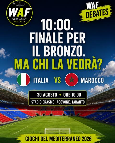 Italia vs Marocco - Finale per il bronzo