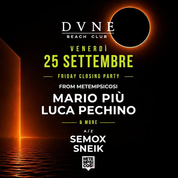 METEMPSICOSI AT DVNE BEACH CLUB