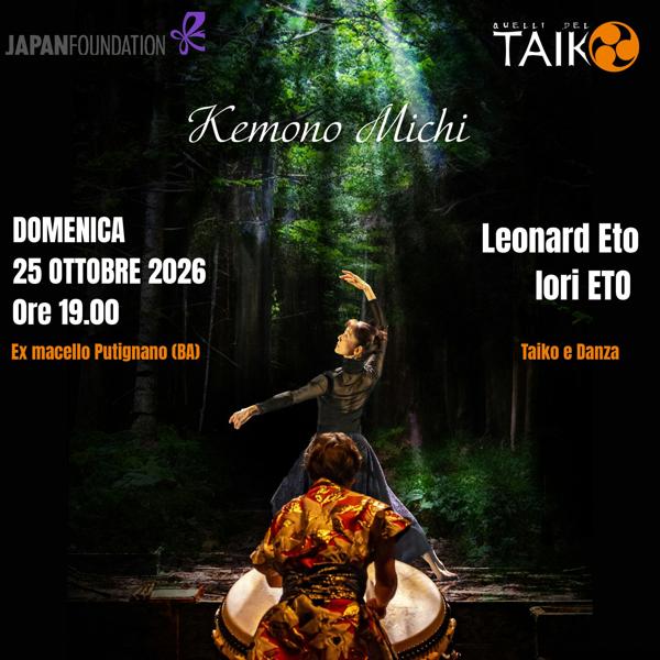 Kemono Michi - Taiko e danza al Macello