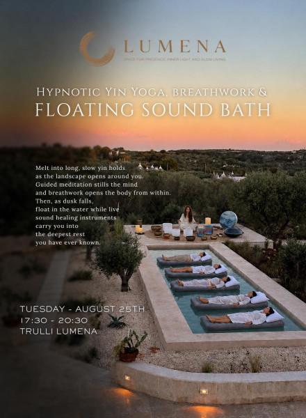 Floating Sound Bath ~ Hypnotic Yin Yoga ~ Breathwork