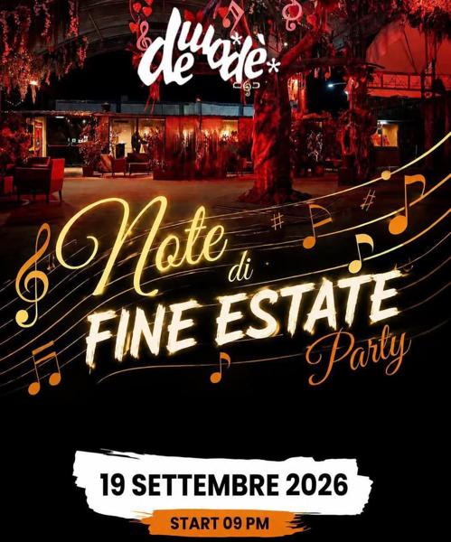 Note di Fine Estate Party