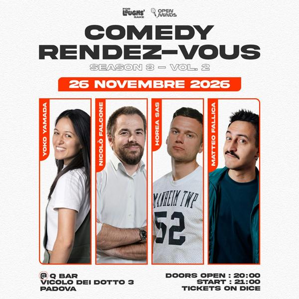Comedy Rendez-Vous S3 Vol.II @Q Bar - Padova