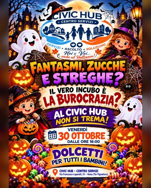 Halloween al Civic Hub