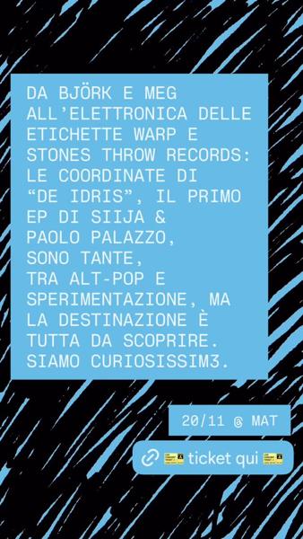 Siija & Paolo Palazzo - De Idris EP Presentation