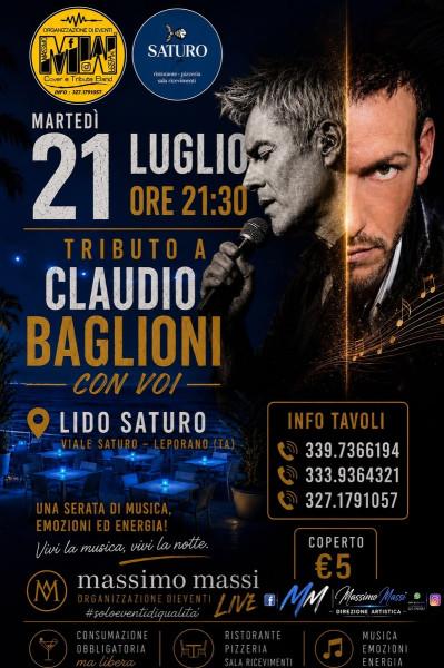 Con Voi - Tributo a Claudio Baglioni