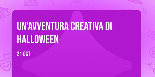 Un'avventura creativa di Halloween