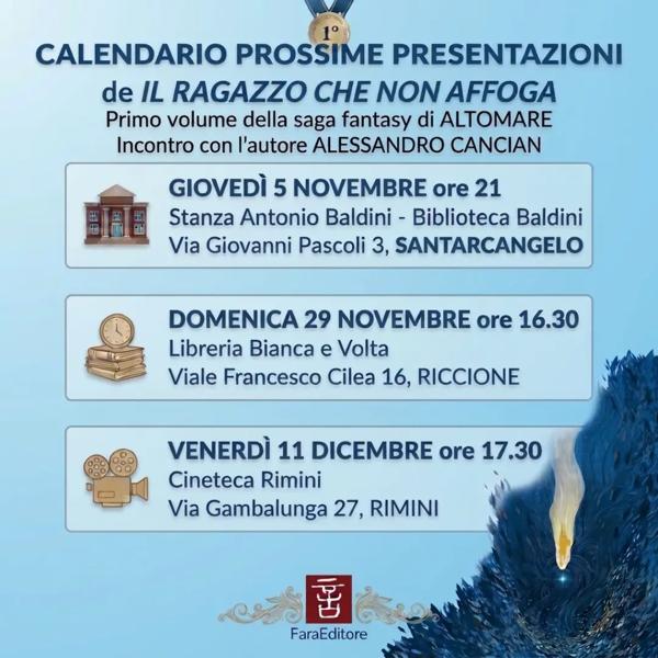 Il ragazzo che non affoga – Presentazione