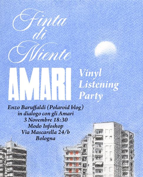 Finta di niente Vinyl Listening Party