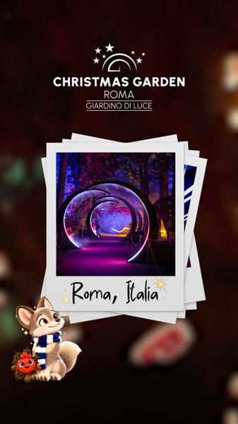 Christmas Garden Roma – Giardino di Luce