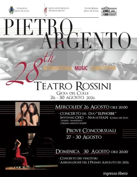 Concorso internazionale di musica Pietro Argento