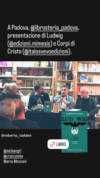 Presentazione di Ludwig e Corpi di Cristo