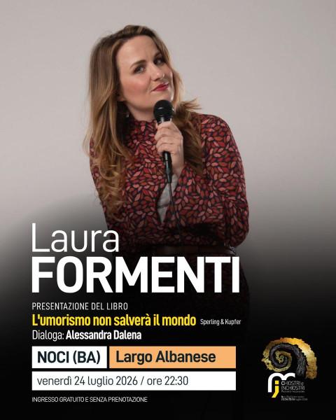 Laura Formenti a Chiostri e Inchiostri 2026