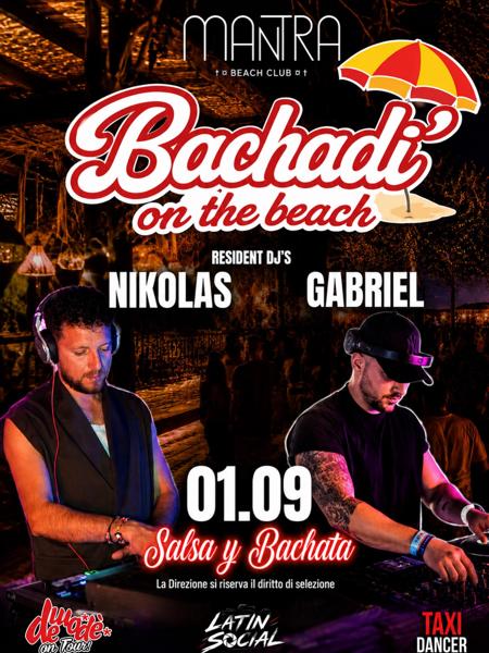 Bachadi' on the beach