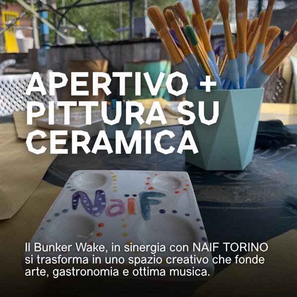 Aperitivo + pittura su ceramica