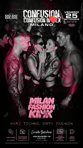 Confusion in Sex pres. Milan Fashion Kink