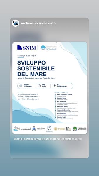 Sviluppo Sostenibile del Mare