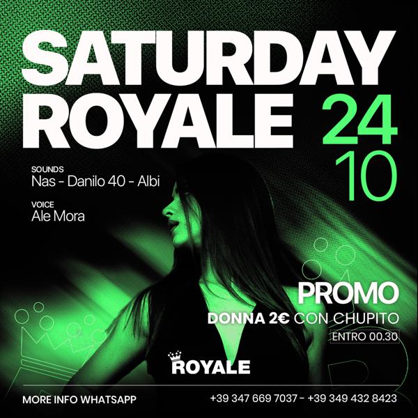 SATURDAY ROYALE | ESTORIL BEACH CLUB