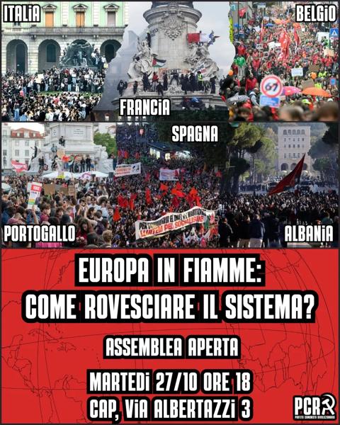 Europa in fiamme: come rovesciare il sistema?
