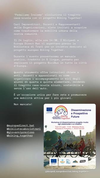 Biking Together Workshop