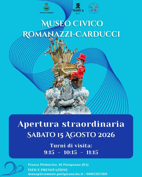 Apertura straordinaria Ferragosto