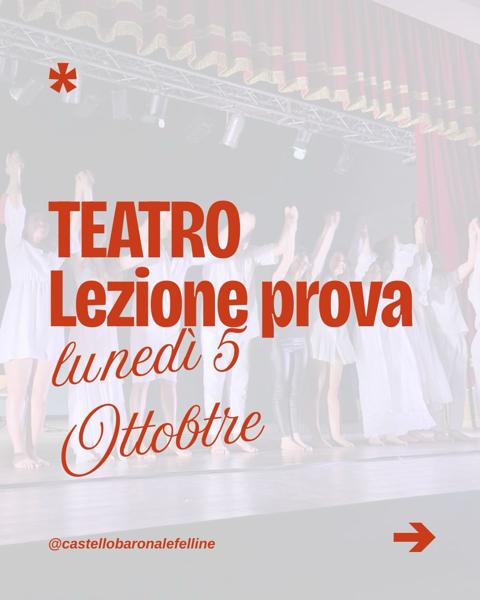 Lezione Prova Teatro