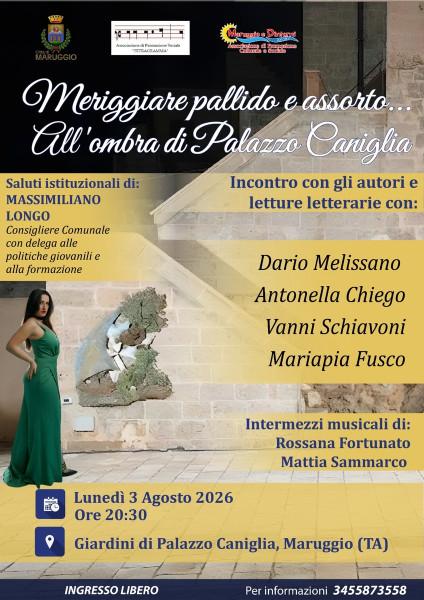 Meriggiare pallido e assorto... All'ombra di Palazzo Caniglia
