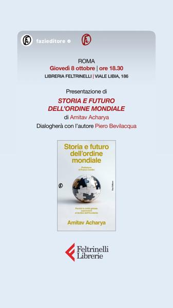 Presentazione: Storia e futuro dell'ordine mondiale