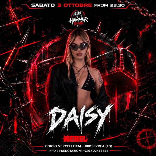 HAMMER TECHNO PARTY presenta DAISY