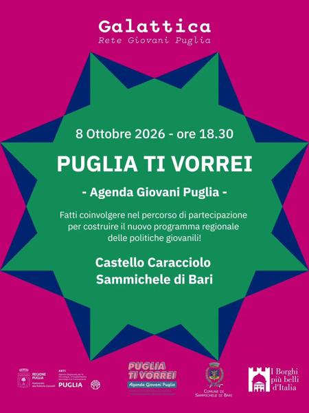 Puglia Ti Vorrei - Agenda Giovani Puglia