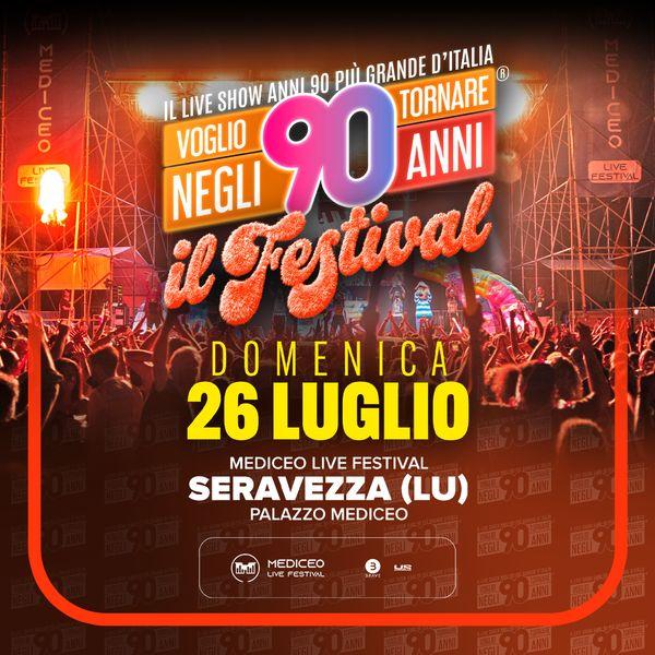 Voglio Tornare Negli Anni 90 - Il Festival