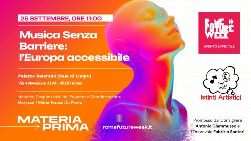 Musica Senza Barriere: l'Europa accessibile