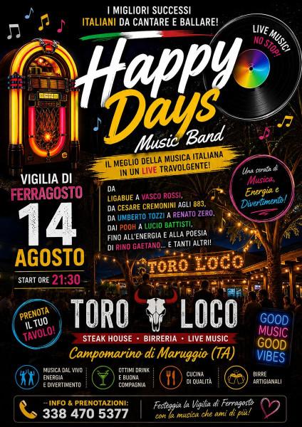 Happy Days Music Band live