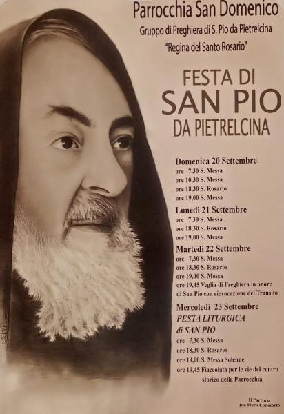 Fiaccolata per San Pio da Pietrelcina