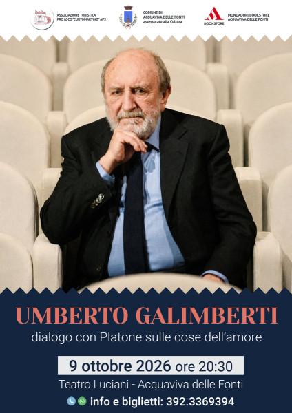Umberto Galimberti in Dialogo con Platone sulle cose dell'amore
