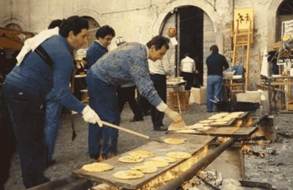 Sagra della pizza gialla e broccoletti