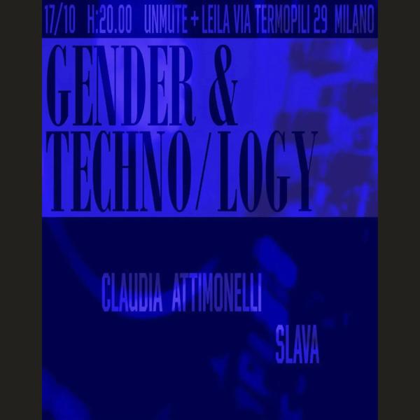 Gender & Techno/Logy