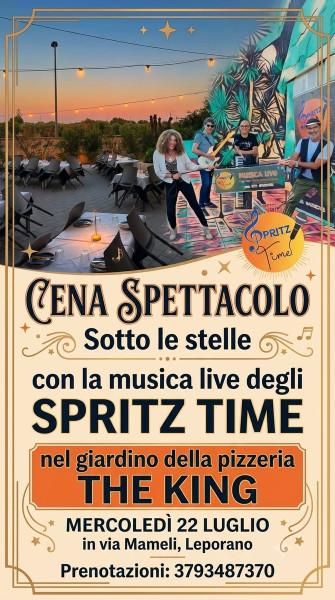Cena Spettacolo con gli Spritz Time
