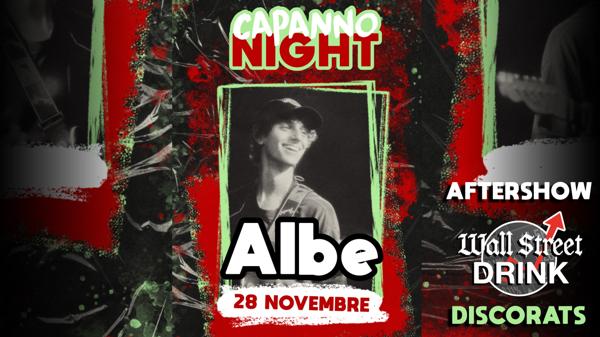 28.11.26 - ALBE LIVE + DISCO RATS DJ SET @capanno17_prato