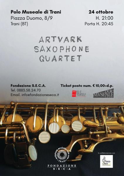 Artvark Saxophone Quartet – Il Ritmo in Movimento