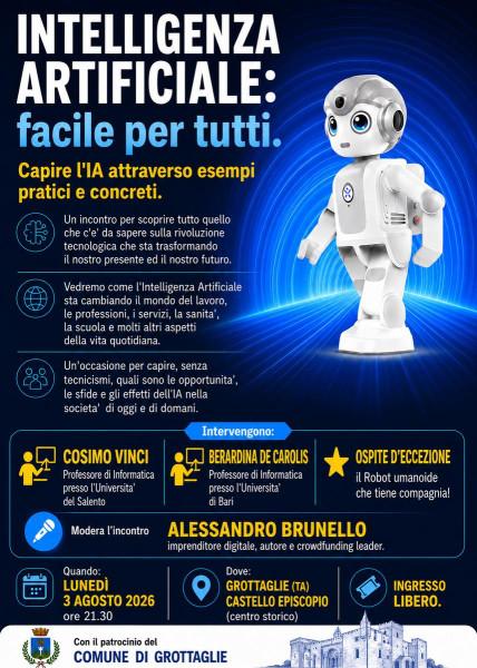 Intelligenza artificiale facile per tutti